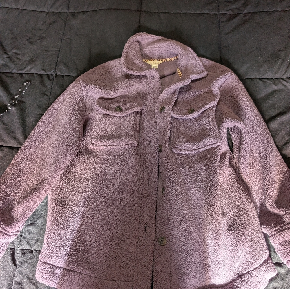 Weatherproof Lavender Teddy Jacket